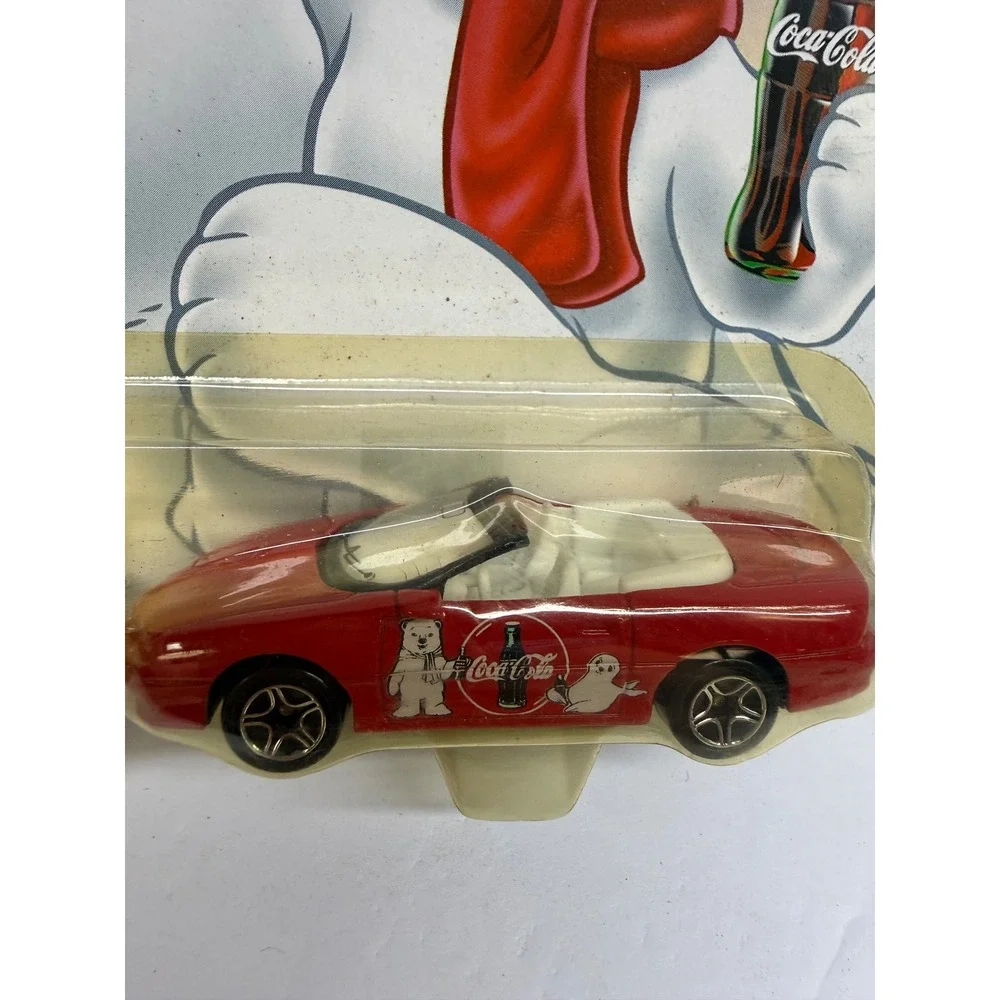 Matchbox Coca-Cola 2 Car Set 1955 Chevy Bel Air & Polar Bear Convertible New